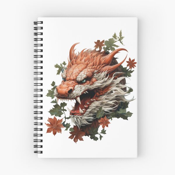 Item preview, An awe-inspiring illustration of a majestic Japanese dragon designed and sold by BogatyrovaOlena.