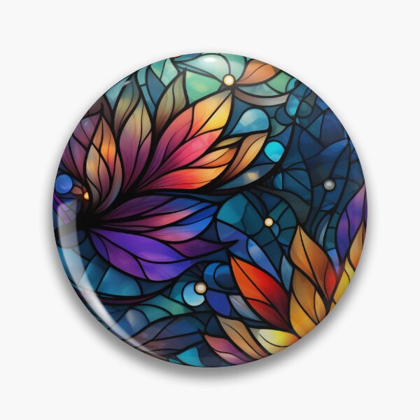 Artikelvorschau, Colorful Stained Glass Pattern entworfen und verkauft von ComerPrintCo.