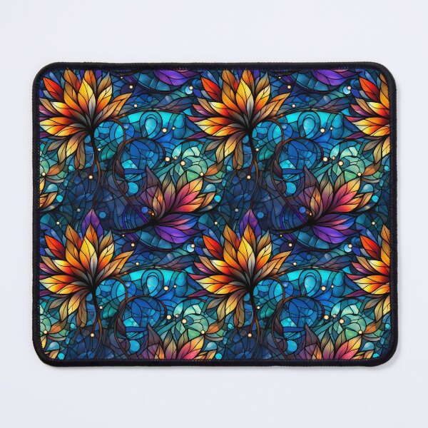 Item preview, Colorful Stained Glass Pattern  designed and sold by ComerPrintCo.