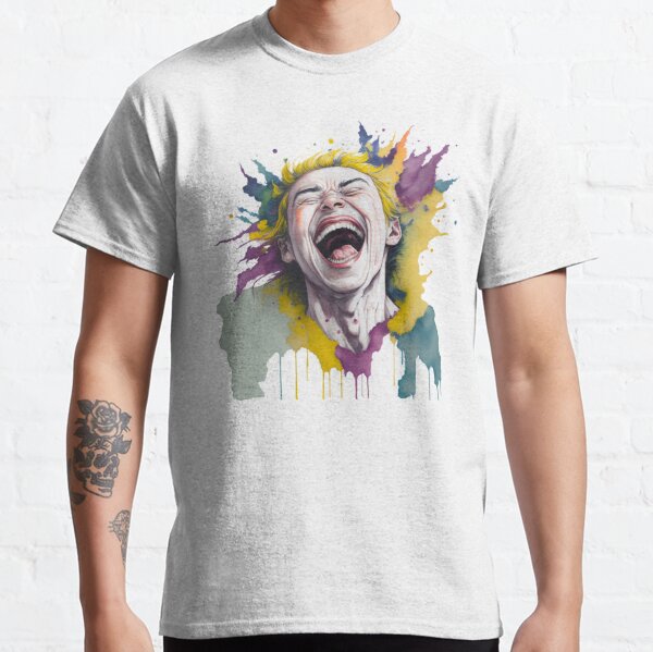 Laughing Man T-Shirts for Sale | Redbubble