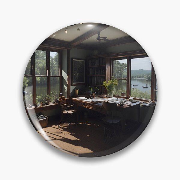Item preview, "Whispering Waters: A Captivating River View" designed and sold by BlareBlare.