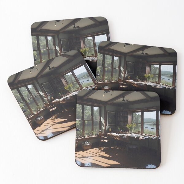 Item preview, "Whispering Waters: A Captivating River View" designed and sold by BlareBlare.