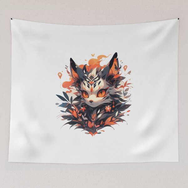 Item preview, Japanese style cat_tattoo designed and sold by LynnePham.