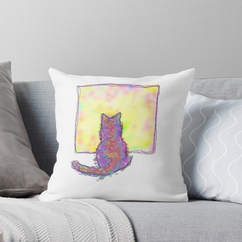 Item preview, Throw Pillow designed and sold by MamaMaeFlower.