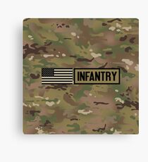 Military: Infantry Canvas Print
