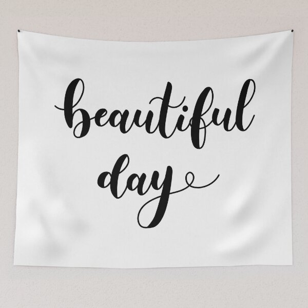 Item preview, beautiful day lettering designed and sold by dreamtravel.