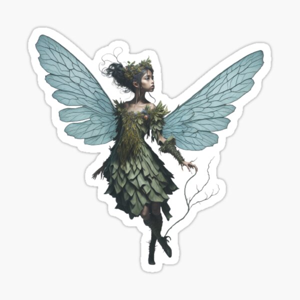 Who said fairies fly? Sticker