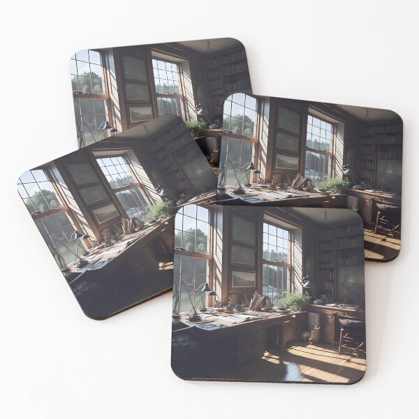 Item preview, "Riverside Reverie: Serenity in the Cottage Art Studio" designed and sold by BlareBlare.