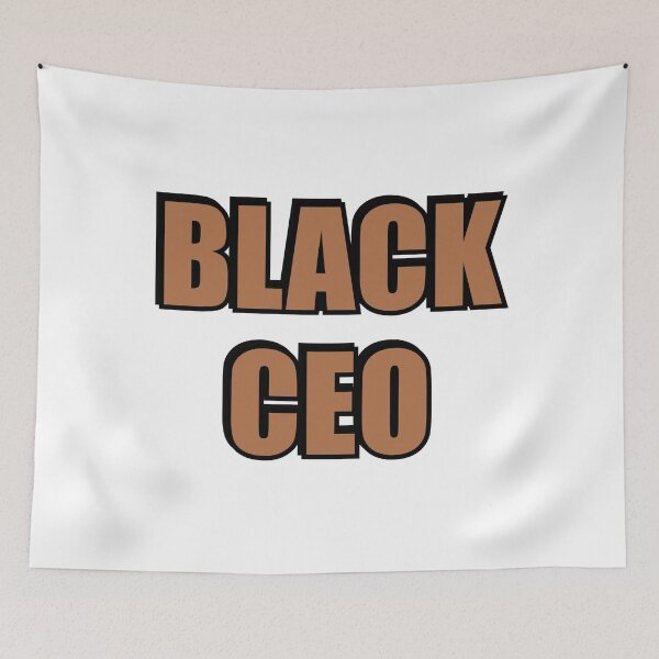 Item preview, BLACK CEO -  Black business owner  - black business month designed and sold by Inspirationmotivation.
