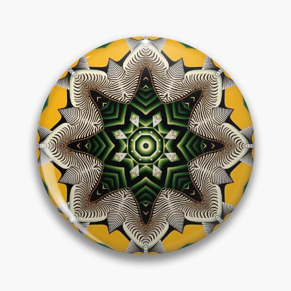 Item preview, Trippy Vintage Floral Stars Pattern designed and sold by theWeppen.
