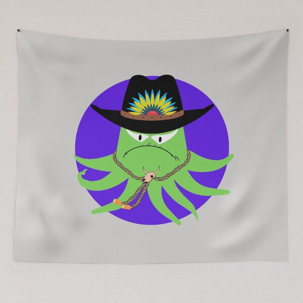 Item preview, Cowboy Squid designed and sold by AMERICANCHEEZ.