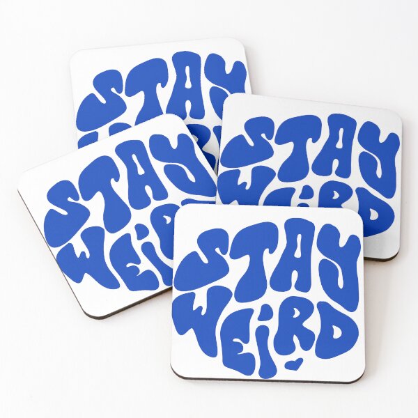 Item preview, Cute "stay weird" font designed and sold by DesignsByJas.