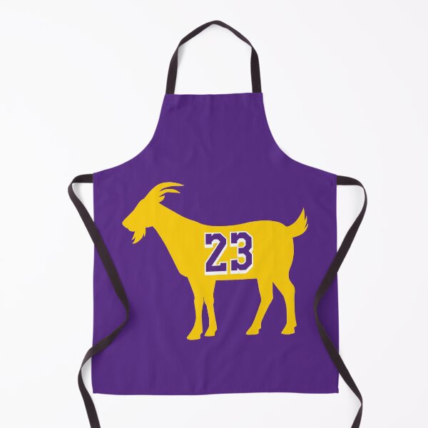 Item preview, Los Angeles GOAT - number 23 - Yellow designed and sold by BuzzerBeater00.