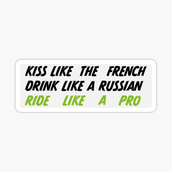 Item preview, Ride like a Pro! designed and sold by Sjaspatat.