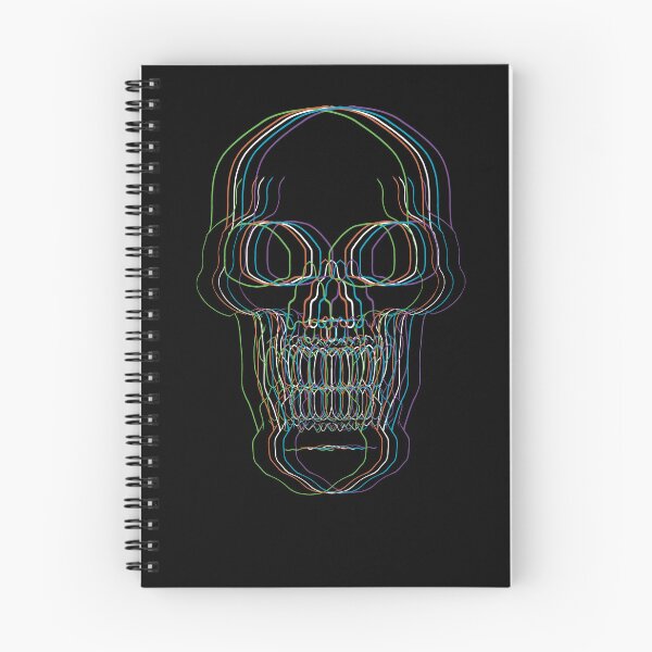 Aperçu de l'œuvre Crâne de néon. créée et vendue par WatidStudio.