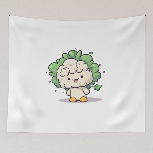 Item preview, Cauliflower Character Tiny Cauli designed and sold by Redjakkal.