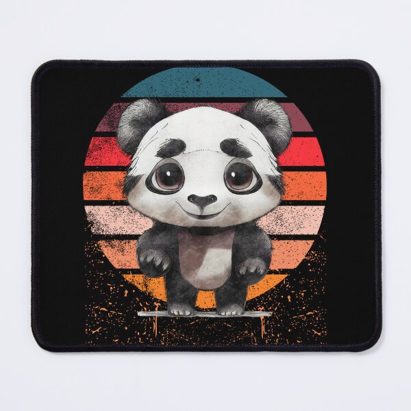 Item preview, Sweet and adorable Panda on a retro background - summer vibe - universal style, I'm sweet and pretty, a unique cutie designed and sold by Erry-ewell.