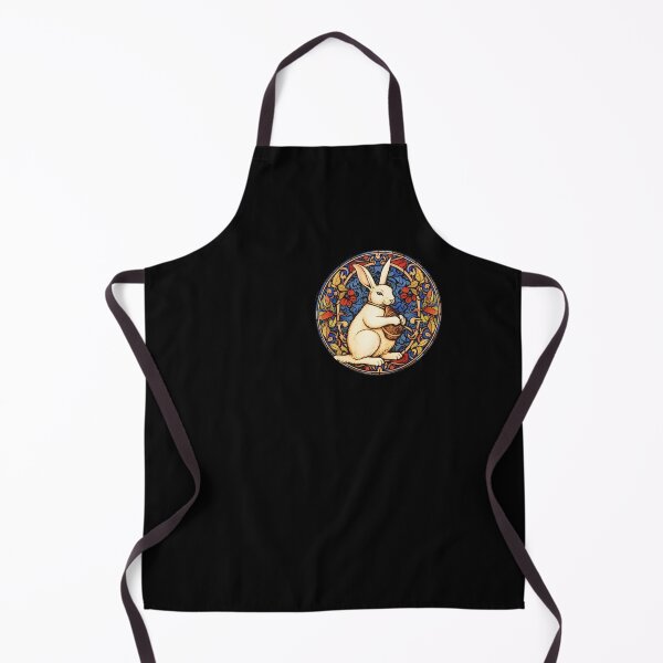 Item preview, Medieval Romanesque Rabbit - Enchanting Sticker designed and sold by UrsaStick.