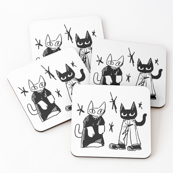 Item preview, Two Cats designed and sold by fuksja.