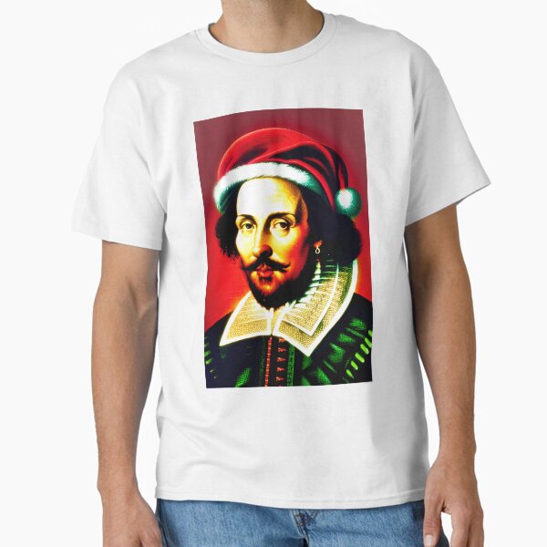 Santa Shakespeare (Celebrity Christmas) Classic T-Shirt