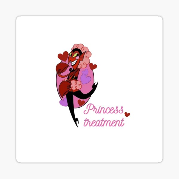 Vista previa del artículo con la obra «Princess Treatment», diseñado y vendido por Trinavioleta33.