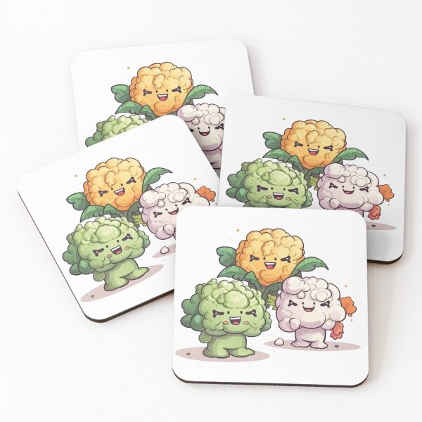 Item preview, Cauliflower Characters Cauli Trio designed and sold by Redjakkal.