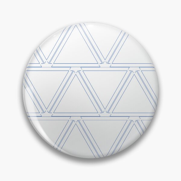 Item preview, Triangles Pattern Blue designed and sold by Cactus202.