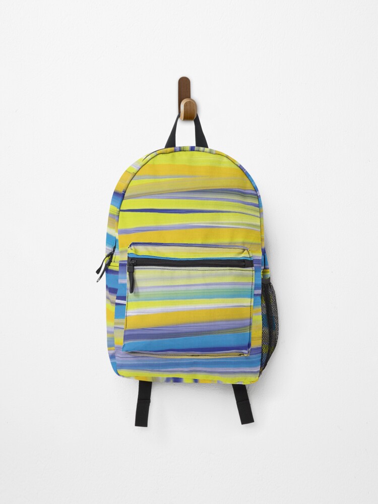 Thumbnail 1 of 3, Backpack, Brush Pattern designed and sold by Bakalan.