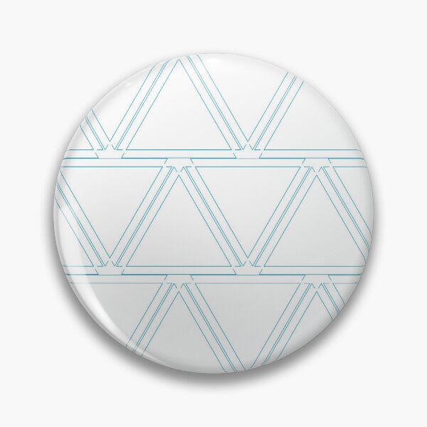 Item preview, Triangles Pattern Cyan designed and sold by Cactus202.