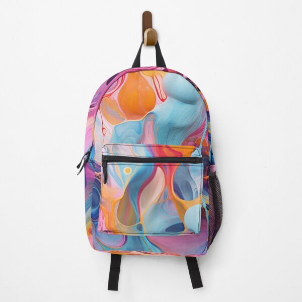 Item preview, An abstract painting featuring colored dyes designed and sold by isBotStore.