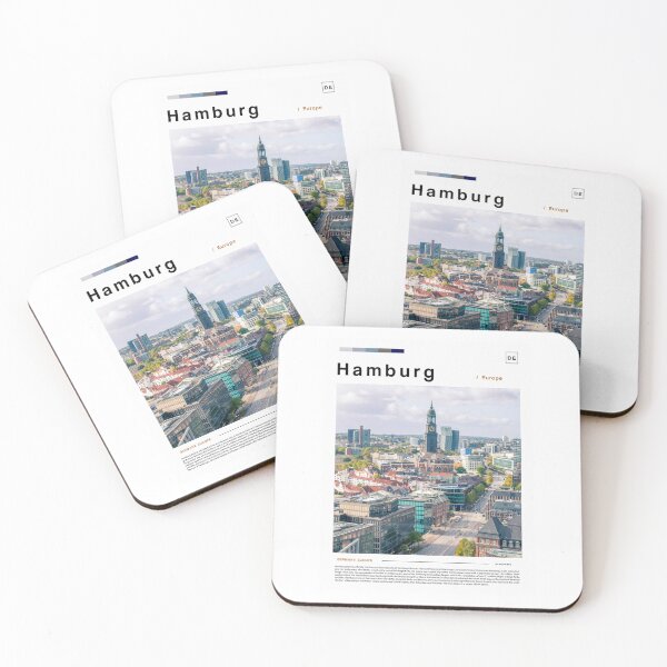 Item preview, Hamburg poster landscape designed and sold by paulrommer.