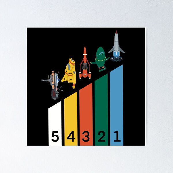 Item preview, Thunderbirds designed and sold by geekartistry.