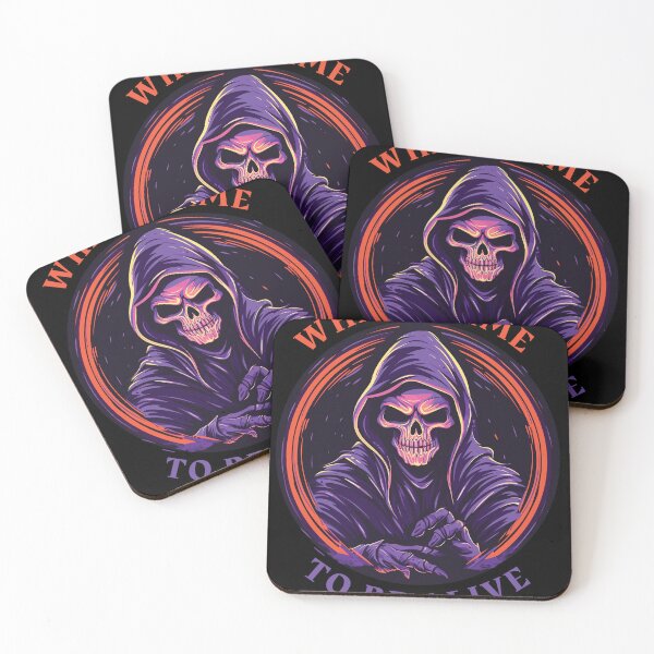 Item preview, What A Time To Be Alive Skull Grim Reaper new school designed and sold by Easy-Logo.
