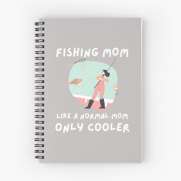 Item preview, Fishing mom like a normal mom only cooler-Funny quotes sticker designed and sold by medoutfits.