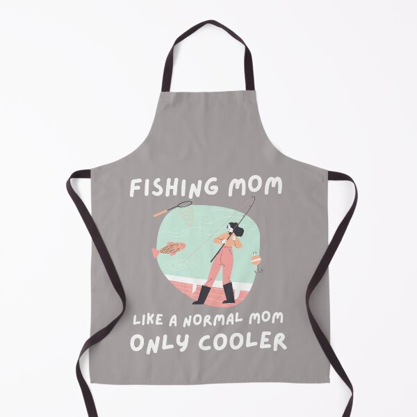 Item preview, Fishing mom like a normal mom only cooler-Funny quotes sticker designed and sold by medoutfits.