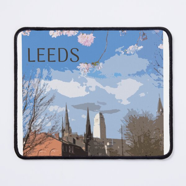 Item preview, Leeds Skyline Illustration designed and sold by doria-photos.