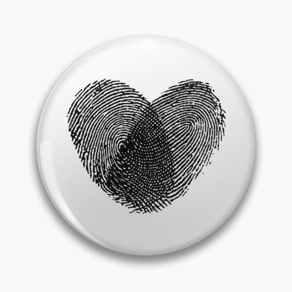 Item preview, Fingerprints Heart designed and sold by fuksja.