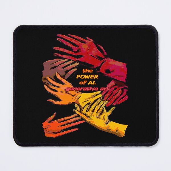 Item preview, The power of AI generative art (hands) designed and sold by SolidEarthArt.