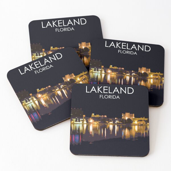 Item preview, Lakeland, Florida, USA, Print designed and sold by summattodraw.