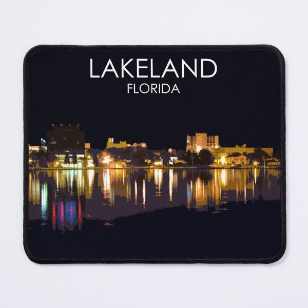 Item preview, Lakeland, Florida, USA, Print designed and sold by summattodraw.