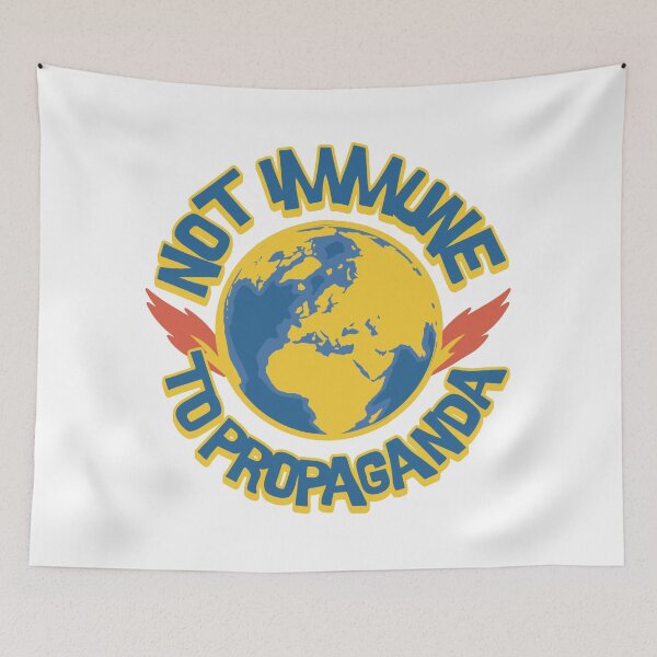 Item preview, you are not immune to propaganda designed and sold by PopPizzazz.