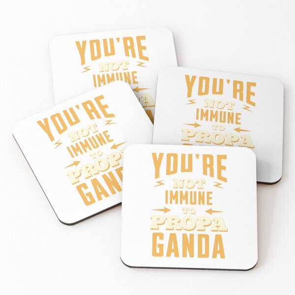 Item preview, you are not immune to propaganda designed and sold by PopPizzazz.