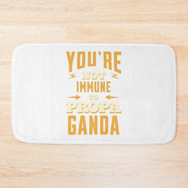 Item preview, you are not immune to propaganda designed and sold by PopPizzazz.