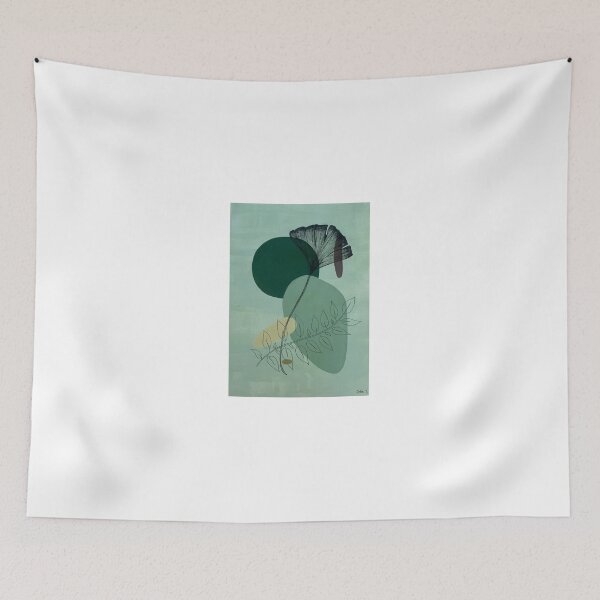 Item preview, Plants on green background designed and sold by obsidiielle.