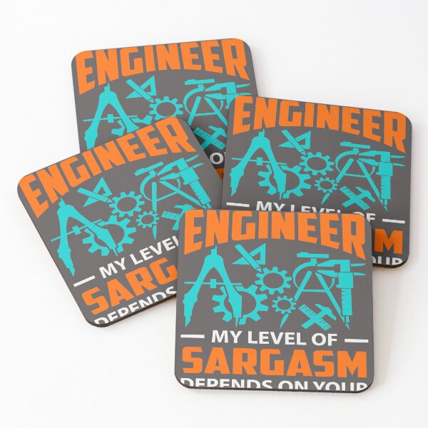 Item preview, I'm an engineer my level of sargasm depends on your level of stupidity designed and sold by buzz-inc.