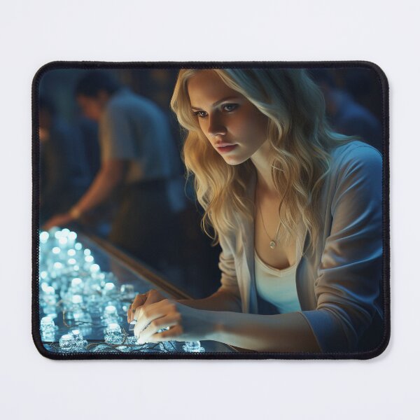 Item preview, Forensic Female Odontologist Blue Crystals Medical and Dental Records designed and sold by TheBrainArt.