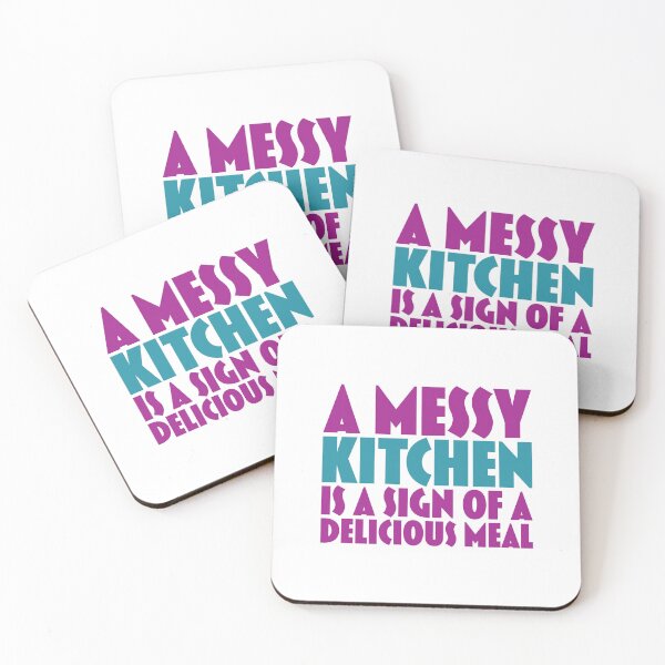 Item preview, A messy kitchen is a sign of a GOOD MEAL designed and sold by jazzydevil.