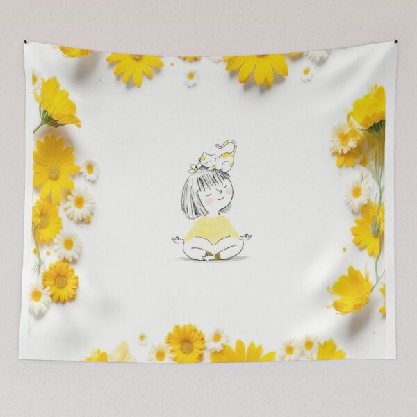 Item preview, yellow cosmos designed and sold by ritusdesigns.