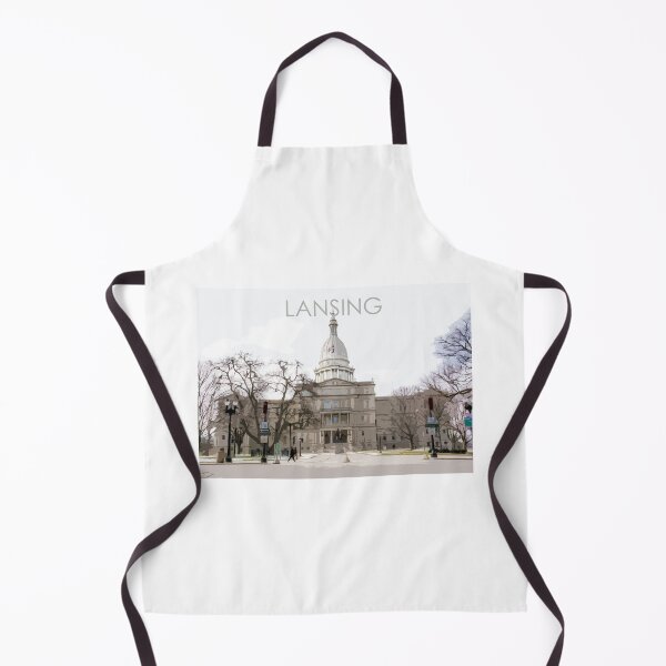 Item preview, Lansing, Michigan, USA, Print designed and sold by summattodraw.