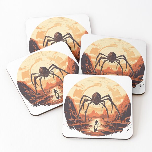 Item preview, Giant Spider on An Alien Planet designed and sold by ShepherdsPieMan.
